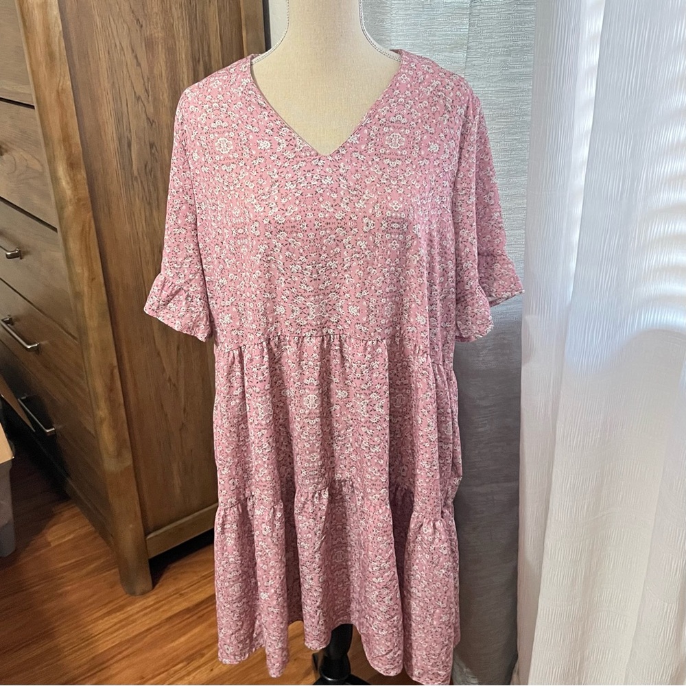 NClook floral dress,Size 2XL